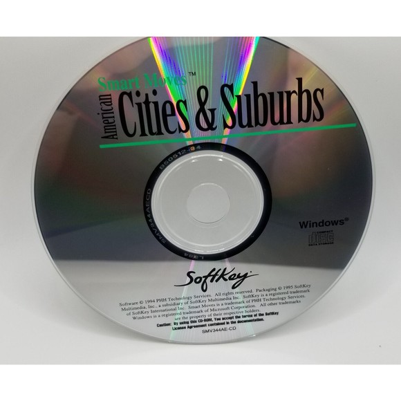 Smart Moves: American Cities & Suburbs | Softkey '95 | Moving Info For 1995 - Picture 3 of 3